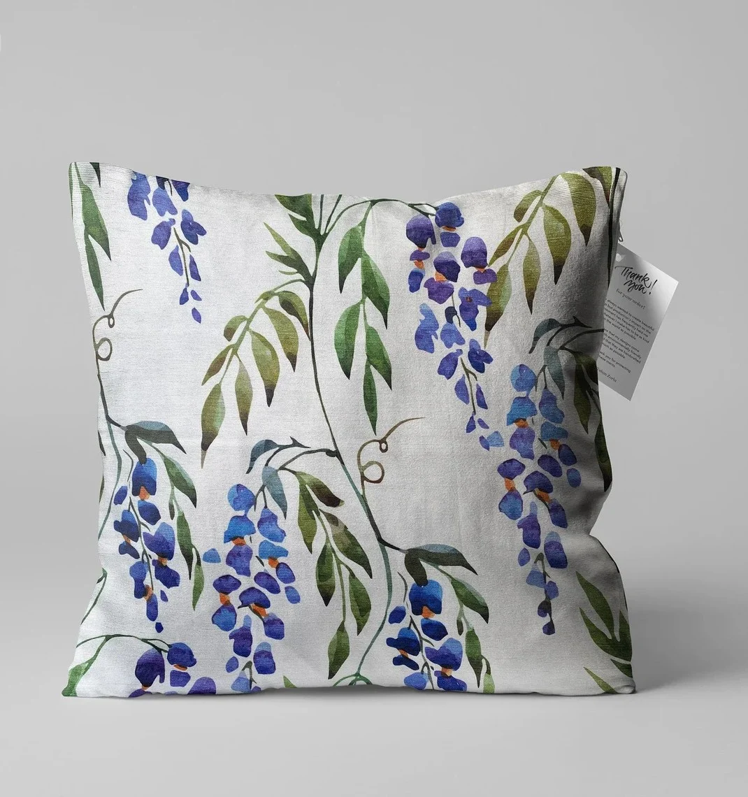 Tropical Pineapple Palm Throw Pillow Cover 18x18 Inches Tropical Pineapple Palm Throw Pillow Cover 18x18 Inches