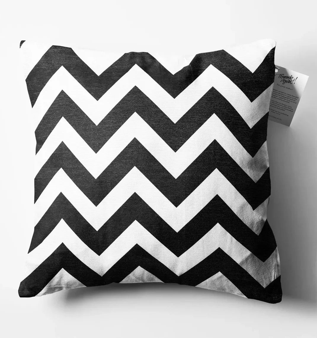 Modern Zigzag Throw Pillow Cover 18x18 Inches Modern Zigzag Throw Pillow Cover 18x18 Inches