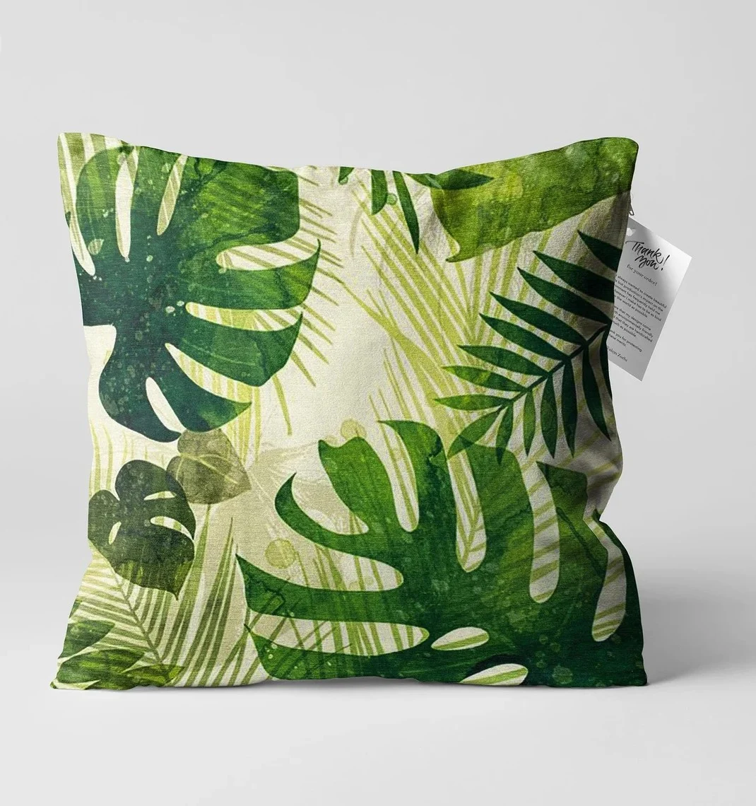 Dandelion Seed Float Throw Pillow Cover 18x18 Inches Dandelion Seed Float Throw Pillow Cover 18x18 Inches